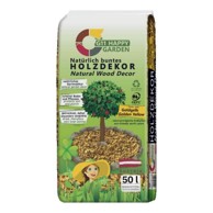 HAPPY GARDEN Dekorativna kora, ukrasna žuta, 50 L 10-40 mm