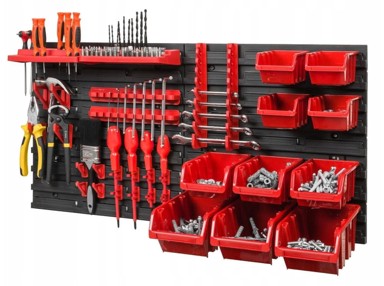 KISTENBERG PVC zidna ladica, 34-dijelni organizator