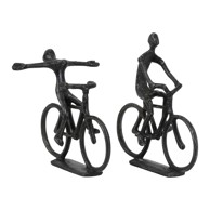 LIGHT & LIVING Metalni kipići u setu 2 kom 22 cm Cyclists