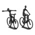 LIGHT & LIVING Metalni kipići u setu 2 kom 22 cm Cyclists
