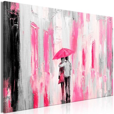 Slika Umbrella in Love Wide Pink 120x80