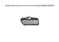 ISAM Maska branika VW Golf 3, prednja lijeva