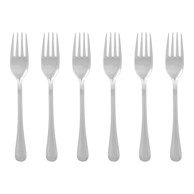 PREMIER HOUSEWARES Vilice za desert 6 kom Classic, srebrna boja, od nehrđajućeg čelika