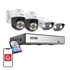 ZOSI Sigurnosna kamera C296, 2 kom WiFi 5MP + C182, 2 kom WiFi 8MP + NVR 8ch + 2TB HDD