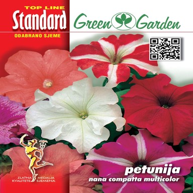 GREEN GARDEN Sjeme cvijeća prkos dupli mix