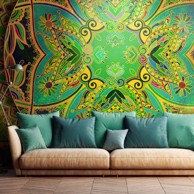Foto tapeta Mandala Emerald Fantasy 300x210