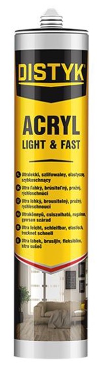 DISTYK Akril Light&Fast, bijela