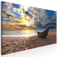 Slika Boat on the Beach Narrow 150x50