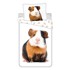 JERRY FABRICS Pamučna dječja posteljina za krevet za jednu osobu 140x200 cm Guinea Pig bijela