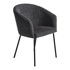 UNIQUE FURNITURE Tamno siva blagovaonska stolica Easton 