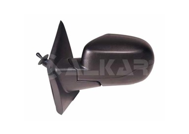 ALKAR Retrovizor Renault Twingo 07-14, crni, lijevi, 11-, unutarnje podešavanje, asferičan