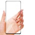 Kaljeno staklo za Oppo Reno 12FS / Oppo Reno 12F, 3D, s crnim okvirom