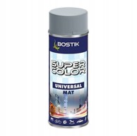BOSTIK Super Color Univerzalna boja u spreju, mat siva, 400 ml