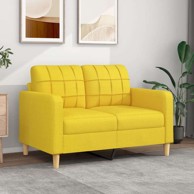 Dvosjed, 120 cm, svjetložuti
