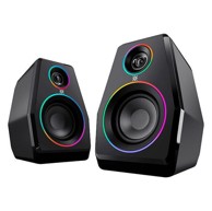 DEFENDER Zvučnici Solar 10, 2.0, RGB, Bluetooth 5.3, crni