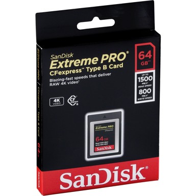 SANDISK Memorijska kartica SD CF Express Type 2 64GB Extreme Pro SDCFE-064G-GN4NN