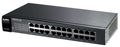 ZYXEL Switch ES-1100-24E 24-Port Unmanaged