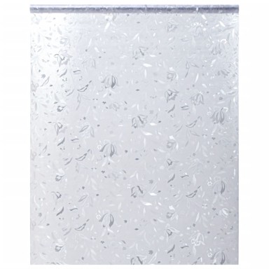 Prozorska folija matirana s cvjetnim uzorkom 60x500 cm pvc