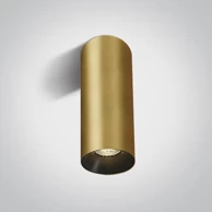 Stropna svjetiljka DM12105MA/BBS, GU10, 1x, 10 W, 230 V, bez odsjajača, mat mesing, 050112