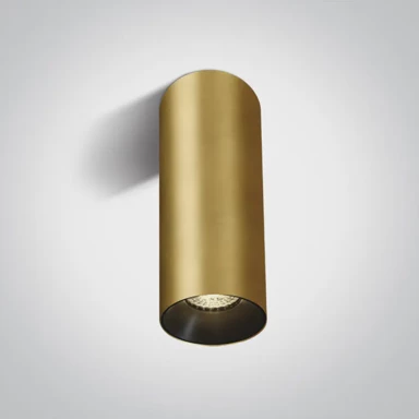 Stropna svjetiljka DM12105MA/BBS, GU10, 1x, 10 W, 230 V, bez odsjajača, mat mesing, 050112