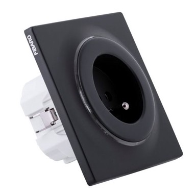 FIBARO Pametna utičnica Walli Outlet, antracit