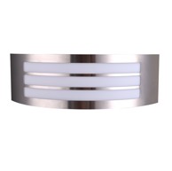 Zidna svjetiljka, inox, 1xE27, IP44