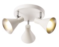Stropna rasvjeta C10139-3, 3xE14, mat bijela