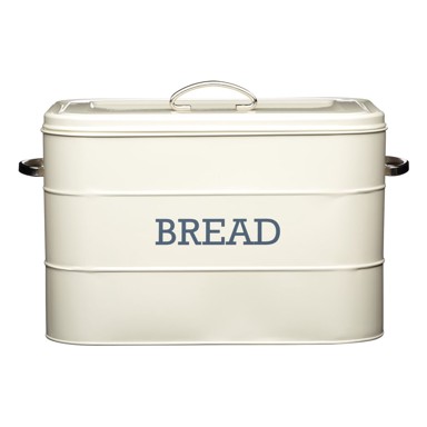 KITCHEN CRAFT Krem metalna posuda za kruh Living Nostalgia