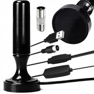 Univerzalna magnetska TV antena i USB DVB-T, 4K, pojačalo