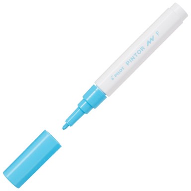 PILOT Marker SW-PT-F-PL, Pintor, 1 mm, pastelno plavi