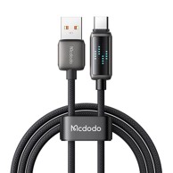 MCDODO Kabel CA-2350 USB-A na USB-C, 6A, LED zaslon, 1.2 m