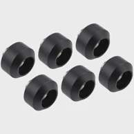 OPTIMUS Priljučak Hardtube spojnice, 14 mm, 6 kom, s alatom, crni