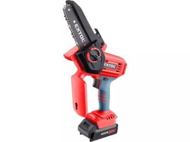 EXTOL PREMIUM Akumulatorska motorna pila 8891922, jednoručna, 12 cm, 20 V, 2 Ah