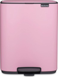 BRABANTIA Bo kanta s pedalom, 12 l, roza