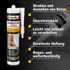 ISOLBAU Zement-Fix mort za popravak i brtvljenje, 12 x 300 ml, cementno sivi