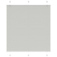 Roleta plisirana, 115x100 cm, širina tkanine nepoznata, svijetlosiva