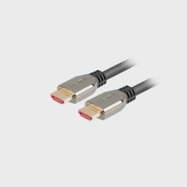 LANBERG HDMI kabel CA-HDMI-30CU-0010-BK, HDMI Type A (Standard), 8K 60Hz, crni, 1m