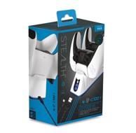 STEALTH USB stanica za punjenje s kablovima PS5 Twin, bijela