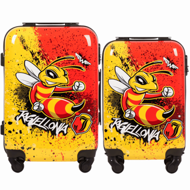 WINGS Set kabinskih kofera x Jagiellonia, 2 kom (S, XS), polikarbonat