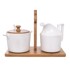 ORION Porculanska posuda za šećer i posuda za mlijeko Whiteline
