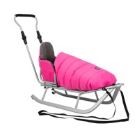 Dječje sanjke S VREĆOM KUNERT ROCKER roze