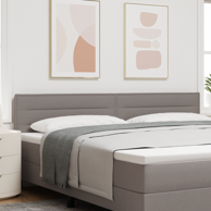 LED uzglavlje linije dizajn, 200 cm, tkanina, taupe