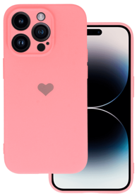 ONASI Maskica ​​Liquid Love za iPhone 7/8/SE 2020, silikonska, roza
