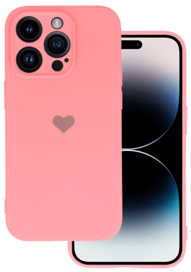 ONASI Maskica Liquid Love za iPhone 7/8/SE 2020, silikonska, roza