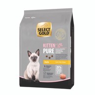 SELECT GOLD Suha hrana za mačke Cat Pure Kitten piletina 2,5 kg