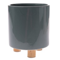 DAKLS Keramička ukrasna tegla za cvijeće ø 13 cm 