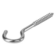 VORSTAHL stropna kuka s navojem za drvo 4 mm, 5 kom.