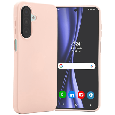 GOOSPERY Silikonska Maskica Soft Feeling, za Samsung Galaxy A56, bež