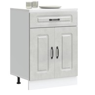 Donji kuhinjski ormarić Kalmar boja betona konstruirano drvo