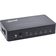 INLINE HDMI preklopnik 65019, 60 Hz, crni